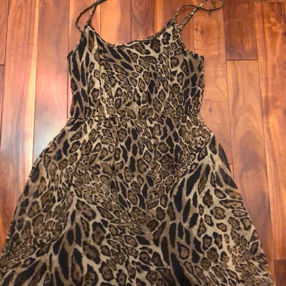 chettah dress